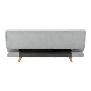 Precio de fábrica Poem Sofá cama de 3 plazas Función reclinable Marco de madera natural Tela Ligera Muebles de lujo para el hogar Apartamento - Product Image 3