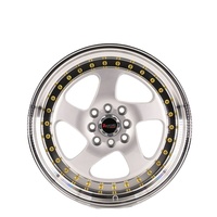 Rueda de aleación para rueda de coche de pasajeros, excelente calidad, 17x7,5 pulgadas
