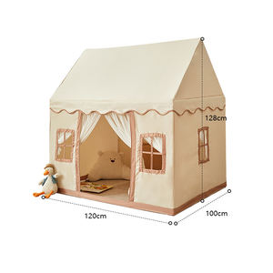Tente pour enfants, tente de jeu nordique pour bébé, tente <span class=keywords><strong>tipi</strong></span>, tente de jeu pour enfants, tente de princesse avec fenêtres - Product Image 4
