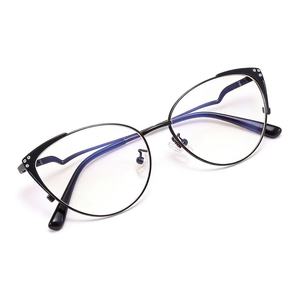Wholesale Neutral Anti Blue Light <strong>Reading</strong> <strong>Glasses</strong> With <strong>Fashionable</strong> And Trendy Design, Cat Eyes For Daily Wear - Product Image 3