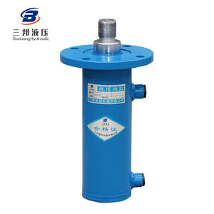 Cylindre hydraulique à bride supérieure de 8 tonnes, presse à balles d'ingénierie 80, 1500 mm maximum, petite station de pompage d'huile bidirectionnelle, vente chaude - Product Image 1