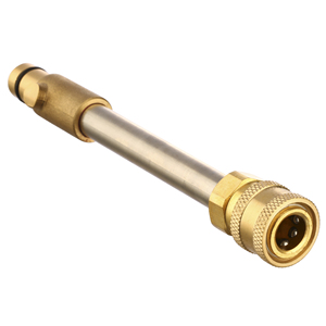 Điện máy giặt súng phun Adapter thép không gỉ Brass 1/4 nhanh chóng kết nối phụ kiện Fit <span class=keywords><strong>nilfisk</strong></span> gerni - Product Image 3