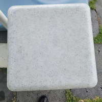 Nuovo Design Cubo Luminoso LED in Plastica con Telecomando, Cambio Colore RGB, Effetto Marmo 3D, per Feste ed Eventi, 30cm/40cm
