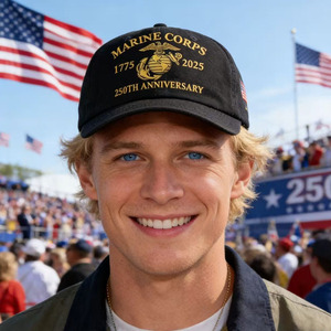 Wholesale Men Women Casual Snapback Hat for 250th Anniversary Hat New Fashion Hats USA <strong>MARINE</strong> CORPS Baseball <strong>Cap</strong> - Product Image 3