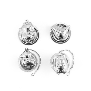 ที่กรองชาสแตนเลส 304 ที่กรองและแยกกากชาสำหรับขายส่งเป็นของขวัญ - Product Image 1