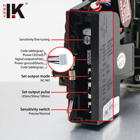 Sélecteur de jetons intelligent LK100B+ à commande CPU, conception anti-brouillage, mécanisme électronique fiable pour machines de jeu d'arcade