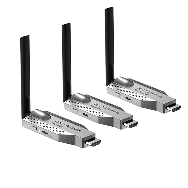 NKIWI G147 1080P 60HZ Wireless HDTV Transmitter 50m Range Same Screen Projector for Laptop Mobile Phone HD Output