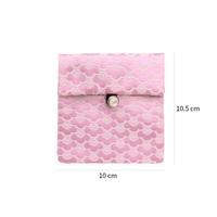 Pochette à bijoux en brocart - Sac de rangement rétro pour colliers, bracelets et bijoux, sac de rangement pour ornements, sac à bijoux portable
