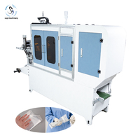 Machine de pliage professionnelle pour sacs de protection jetables pour sondes d'endoscopie médicale