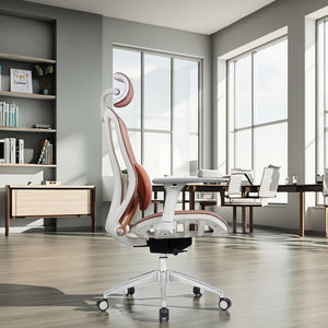 Silla de Oficina Ejecutiva Moderna de Alta Calidad con Respaldo Alto Ajustable, Giratoria, con Soporte de Memoria para Viajes, Base Cromada - Product Image 5