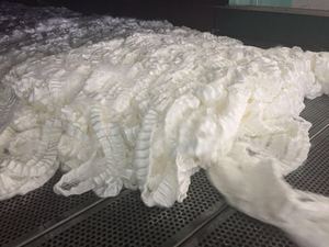 Filament de polyamide nylon 6,66, 2,2 dtex, 3,3 dtex, fil bouclé utilisé pour les hauts en nylon 90kdtex, semi-mat, original. - Product Image 6