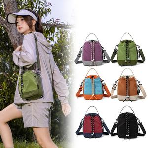 กระเป๋าใส่โทรศัพท์แบบสะพายไหล่เดี่ยวสำหรับเดินป่ากลางแจ้งน้ำหนักเบา กระเป๋าใส่ขวดน้ำแบบพกพา กระเป๋าสะพายข้างอเนกประสงค์ B-3357 - Product Image 2