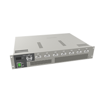 Chargeur de batterie hybride professionnel 8 canaux avec protection OTP/OVP, compatible NiMH, matériau ignifuge, sortie 20V/5A
