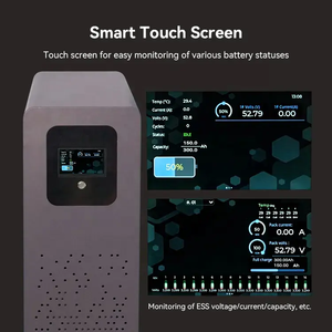 Livraison gratuite article 46kWh 900Ah LiFePO4 <span class=keywords><strong>batterie</strong></span> 8000 cycles avec disjoncteur 2A égaliseur actif <span class=keywords><strong>batterie</strong></span> de stockage d'énergie domestique - Product Image 3