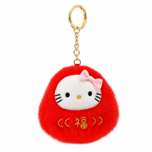 Peluche Hello Kitty in stock, portachiavi anime da 4 pollici, morbidi e adorabili, giocattoli per macchine artiglio, per ragazze - Product Image 1