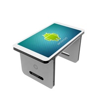 Table de jeu à écran tactile numérique de 55 "pouces avec système Win 10 intégré au PC pour les jeux de pêche et la publicité