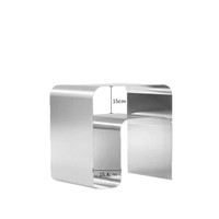 Table basse moderne minimaliste en bouleau et acier inoxydable avec panneau réglable, meuble de rangement monobloc, mobilier de maison de luxe léger