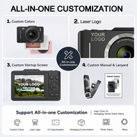 Équipement photographique haute résolution, appareil photo 4K, 48MP, autofocus, zoom 16X, flash LED, prise en charge MP3 pour les grossistes mondiaux