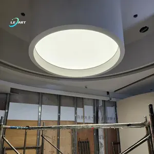 Heat Insulation Function Pvc Material Ceiling Tiles 3d Effect Designs Stretch Ceiling Film for dinning