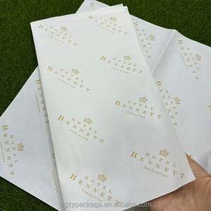 Papier d'emballage pour hamburgers personnalisé, emballage pour croissants, papier jetable résistant à la graisse, papier alimentaire, emballage pour gâteaux - Product Image 3