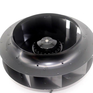 Ventilador Centrífugo R2E280-AE52-05/17 230V 1.0A Motor AC para Refrigeración de Ductos 1500 RPM Aspas Metálicas Plateadas Hecho en Alemania - Product Image 2