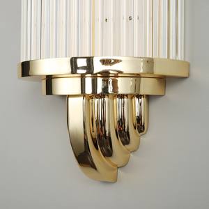 Lámpara de Pared Decorativa de Cristal Artístico PM American Creative para Sala de Estar, Dormitorio, Villa, Iluminación de Pared de Cristal con Ondas, Moderna, Sencilla y de Lujo - Product Image 3