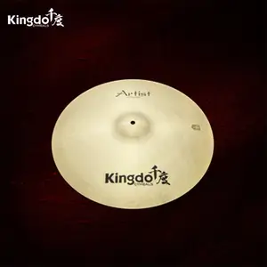 Kingdo B20 Instrumen Cymbal Perunggu Berkendara, Buatan Tangan 20 "untuk Set Drum