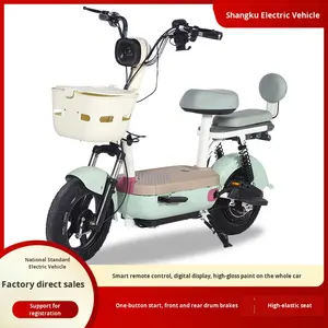 Scirocco มอเตอร์ไซค์ไฟฟ้า48V รุ่นใหม่พร้อมตะกั่วกรดสำหรับการเดินทางประจำวันตรงตามมาตรฐานแห่งชาติรวมถึงป้ายทะเบียน - Product Image 5