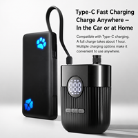 Pompe à vélo professionnelle Boyan rechargeable légère à gonflage rapide avec manomètre en alliage d'aluminium 150 psi pour valves Presta et Schrader 125g 480mAh