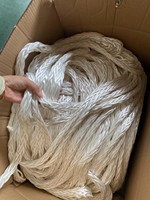 Cordage synthétique UHMWPE souple à faible élasticité, multi-diamètres, pour la manutention et le levage en marine