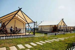 Commercio all'ingrosso 100% del cotone 4m 5m 6m <span class=keywords><strong>7m</strong></span> di Tela Sahara tenda yurta con doppia porta - Product Image 5