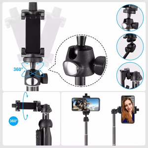 Nouveau Mini Trépied Portable I20 2026 avec Support Rotatif à 360° pour Téléphone, Idéal pour Diffusion en Direct et Voyages - Product Image 5