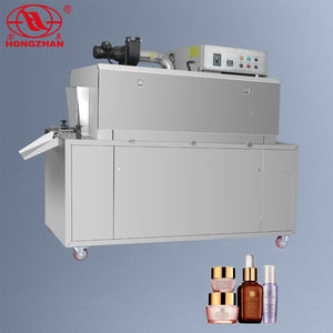 Machine d'emballage automatique à rétrécissement thermique à vapeur haute efficacité <span class=keywords><strong>GP500</strong></span> pour bouteilles et pots avec générateur de vapeur - Product Image 1