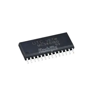 Mc34018 Mc34018 MC34018 SOP-28 New And Original IC Chip Supports BOM List MC34018G-S28-R MC34018