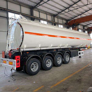 फैक्टरी मूल्य 3 एक्सल एल्यूमीनियम टैंकर 3000L 40000l 45000 लीटर ईंधन तेल डीजल टैंकर ट्रेलर - Product Image 5