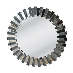 Round Royal Black Hanging Creative Home Decor Wall <strong>Mirror</strong> <strong>Frame</strong> - Product Image 1