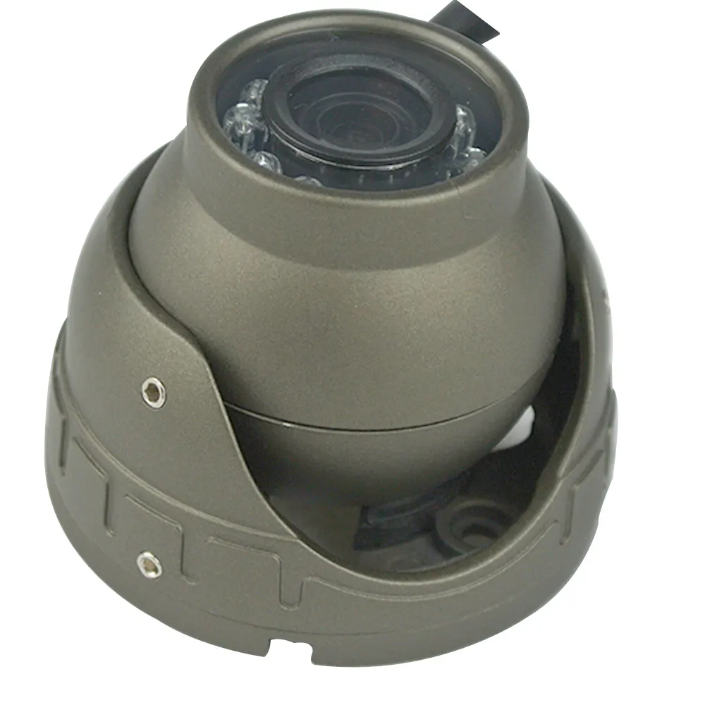 Kamera AHD Dalam Kendaraan 1080P 12V untuk CCTV Kamera Pengintai Mobil Berat Penglihatan Malam Infra Merah HD Sistem Keamanan Bus/Truk/RV