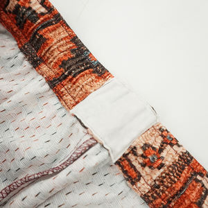 กางเกงขาสั้นตาข่ายผ้าทอขนาดใหญ่สำหรับนักออกแบบแฟชั่นสตรีทแวร์ออกแบบได้ตามต้องการ - Product Image 6