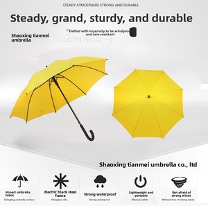 Cầu Vồng Ống Sắt 97Cm Ô Bán Buôn 16-Sườn Lớn Dài Xử Lý Thẳng Hướng Dẫn Sử Dụng Đôi Kinh Doanh Bảo Hiểm Ô - Product Image 4