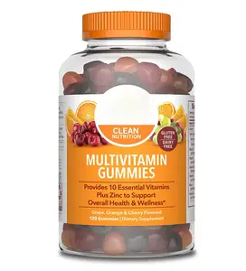 Label pribadi OEM tanpa gula vitamin suplemen Multivitamin Gummies