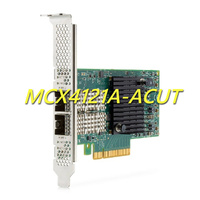 Tarjeta de Interfaz de Red MCX4121A-ACUT Connect X-4 LX EN, 25GbE, Doble Puerto SFP28, PCIe3.0 X8, Habilitada para UEFI, Adaptador de Red Ref