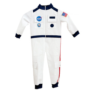 Costume d'astronaute pour filles, enfants, en polyester, pour Halloween, fête, spectacle, combinaison pour enfants - Product Image 3