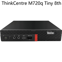 Mini-ordinateur de bureau ThinkCentre M720q Barebone 8e génération, propre, sans rayures, grade A, testé et fonctionnel