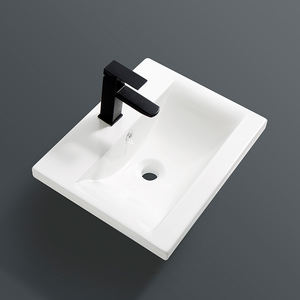 Baño Canton Fair 2023 lava manos flotantes inodoro lavabo gabinete fregadero moderno tocador - Product Image 2