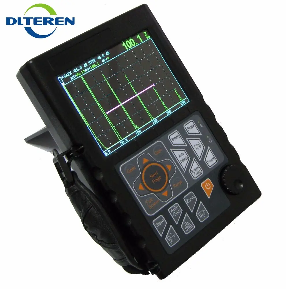 Detector de defeitos ultrassônico, DTI-D300 0 ~ 9999 pesquisa automática exibição automática defeição
