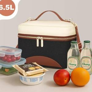 Nouveau <span class=keywords><strong>sac</strong></span> à lunch isolé étanche <span class=keywords><strong>sac</strong></span> fourre-tout isotherme pour adultes personnalisé 2025 bureau pique-nique randonnée plage déjeuner <span class=keywords><strong>sac</strong></span> fourre-tout - Product Image 4