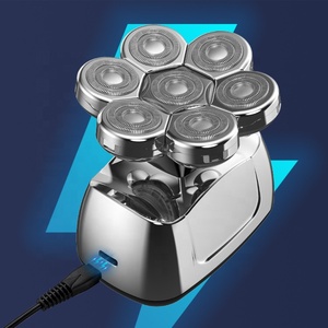 Rasoir électrique 7D en acier inoxydable étanche pour tout le corps, modèle <span class=keywords><strong>Pitbull</strong></span> Silver Pro pour hommes, vente chaude - Product Image 4