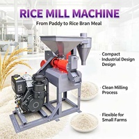 Décortiqueuse de riz domestique, séparateur de riz, décortiqueuse de riz, broyeur de coques de riz pour la fabrication de son de riz, machine portable de polissage des céréales