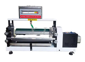 Machine <span class=keywords><strong>d</strong></span>'application <span class=keywords><strong>de</strong></span> colle double face haute précision pour la <span class=keywords><strong>reliure</strong></span> <span class=keywords><strong>de</strong></span> livres, l'emballage et le traitement du cuir avec vitesse réglable - Product Image 3