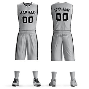 Set celana pendek basket atletik kustom seragam tim performa khusus untuk penulis olahraga jumlah besar - Product Image 3